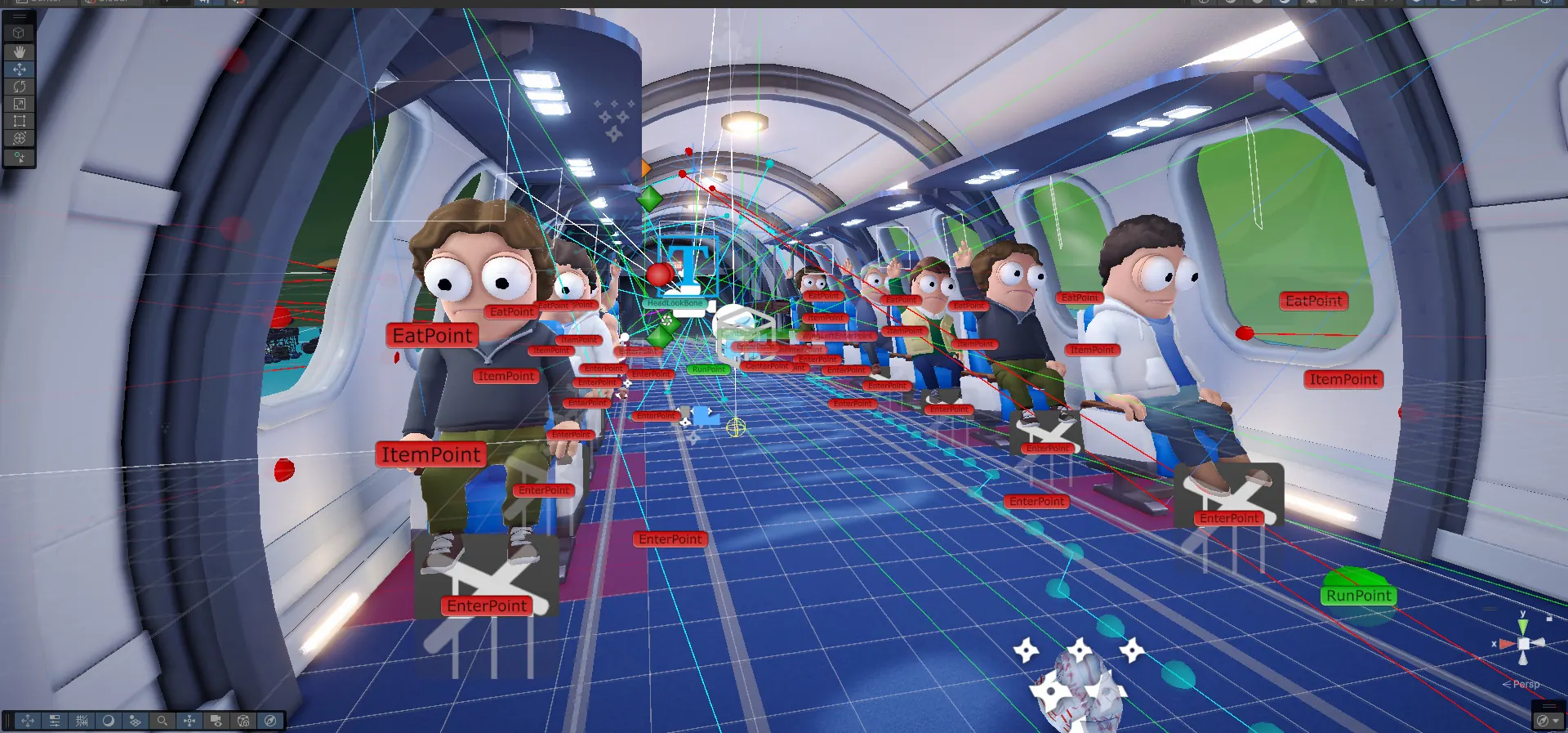 Official Dear Passengers Unity flight image used for the Steam store status briefing